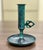 Victorian Vintage Oxidized Brass Candlestick With Candle Push Handle For Sale - Image 3 of 12