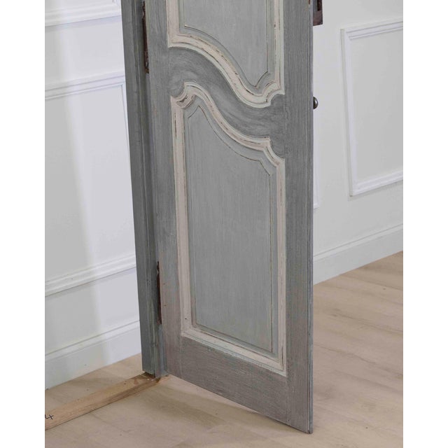 18th Century Painted Double-Sided Communication Door For Sale - Image 11 of 12