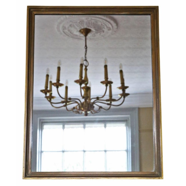 Antique Gilt Overmantle Wall Mirror, 1910 For Sale - Image 10 of 10