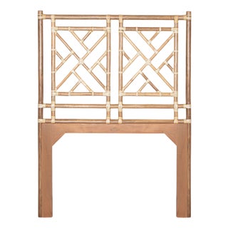 Chippendale Headboard Twin - Natural For Sale