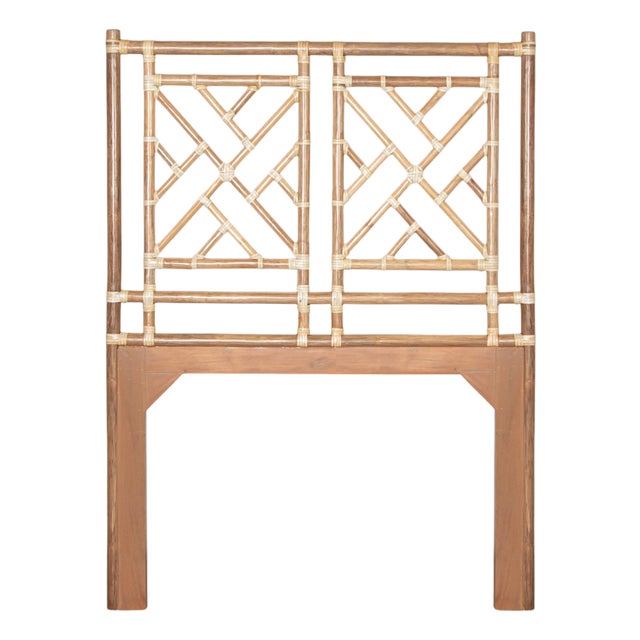 Chippendale Headboard Twin - Natural For Sale
