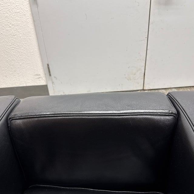 Textile Le Corbusier Style Cube Lounge Chair For Sale - Image 7 of 12