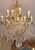 Late 19th Century Late 19th Century French Louis XV Style Brass & Crystal 12 Light Cage Chandelier For Sale - Image 5 of 18