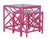 David Francis Chippendale Nesting Tables - Bright Pink For Sale - Image 4 of 7