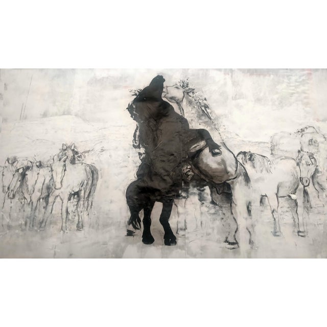 Horses XL by Guusje Bertholet For Sale