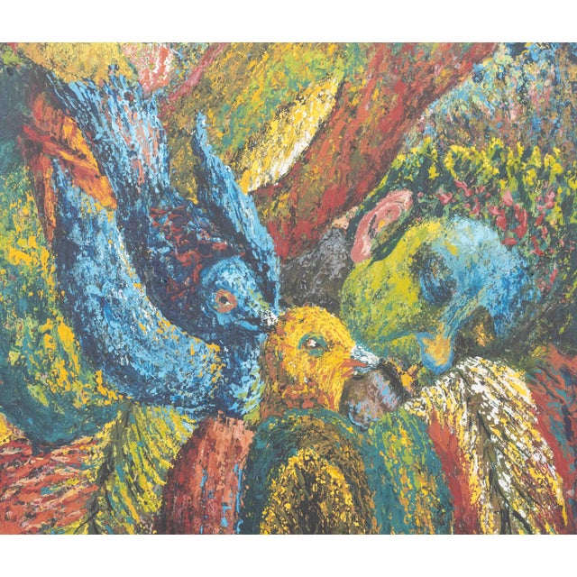 1990s Helen Sebidi Untitled Mixed Media on Paper, 1994 For Sale - Image 5 of 9