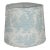 10" Light Blue Toile Print Drum Lamp Shade For Sale
