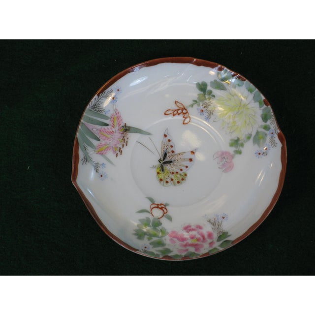 Late 19th Century Teacup Kyoto, Satsuma, Kutani Antique Hand Painted Japanese For Sale - Image 16 of 18
