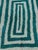 Teal Contemporary Teal Green Wool Moroccan Beni Ourain Rug For Sale - Image 8 of 17