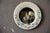 1960s Round Bohemian Ceramic Wall Mirror, 1960s For Sale - Image 5 of 5