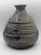 Late 20th Century Vintage Mid Century Studio Pottery Multi Textured Speckled Stoneware Vase For Sale - Image 5 of 9