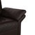 3300 Three-Seater Leather Brown Couch with Manual Function Headrest from Rolf Benz For Sale - Image 6 of 16