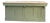 Early 20th Century Green Wooden Counter For Sale