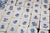 Antique Large Tiles Mural Panel, Blue & White Flowers and Vases, Portuguese, 18th Century For Sale - Image 13 of 18