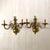 Gold Dutch Brass Wall Sconces, 1930s, Set of 2 For Sale - Image 8 of 8