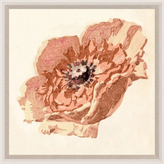 Contemporary Pignier, Flowerhead 2, Framed Artwork For Sale - Image 3 of 3