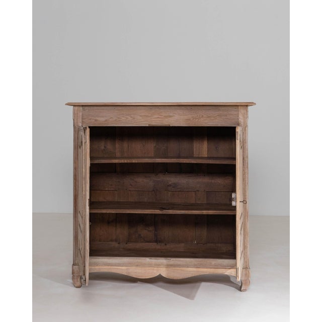 1850s French Louis XV Style Oak Armoire For Sale - Image 18 of 18