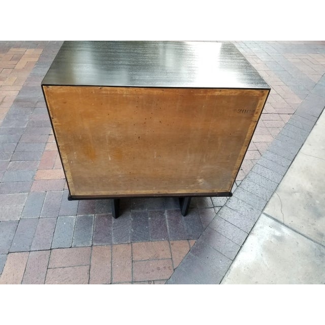 Ebony Frank Lloyd Wright Ebonized Chest of Drawers For Sale - Image 8 of 13