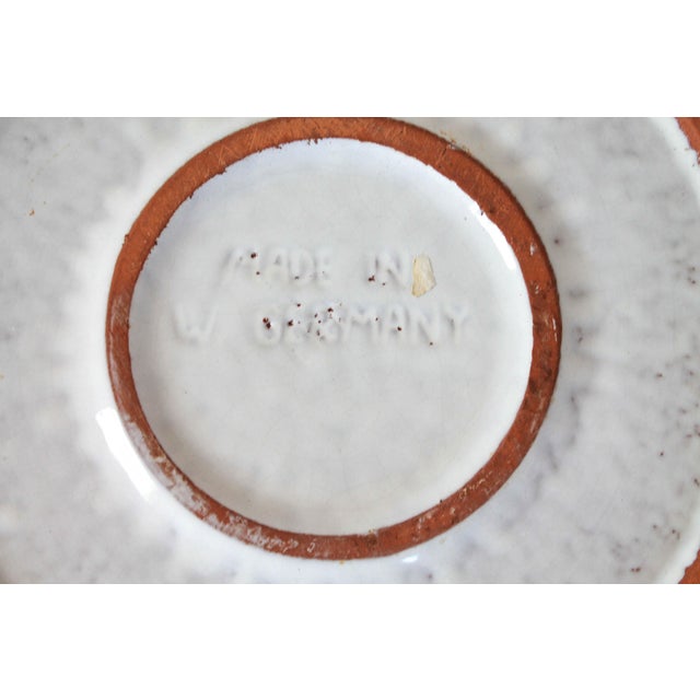 Avocado Vintage Marei Keramik West Germany Lava Glaze Planter For Sale - Image 8 of 8