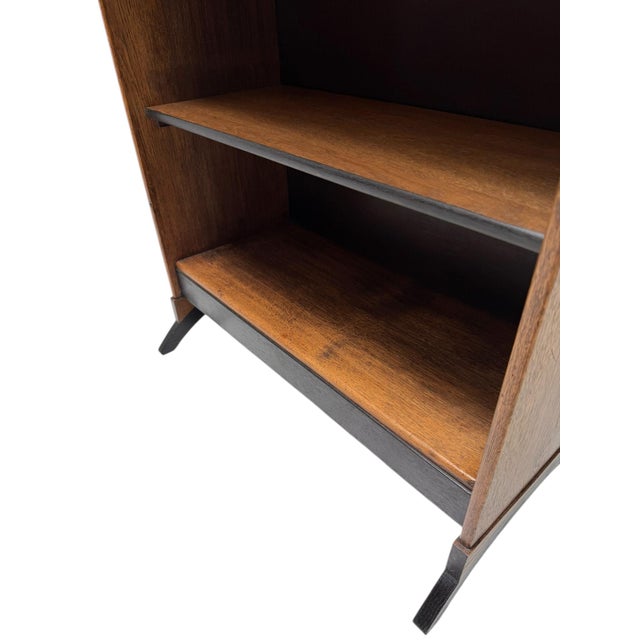 Art Deco Amsterdam School Drop-Leaf Desk by Willem Penaat for Metz and Co, 1920s For Sale - Image 4 of 13
