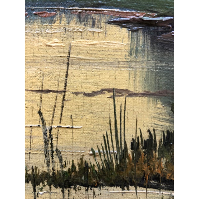 Giuseppe Zago, Début d'automne, Oil on Canvas For Sale - Image 6 of 9