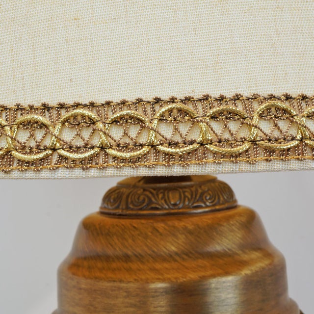 Rare Vintage 1970s Tabletop Johnson Greek Goddess Oil Rain Lamp With Shade For Sale - Image 12 of 13