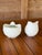 Ceramic Vintage Hutschenreuther Porcelain Nautilus Shell Sugar Bowl and Creamer Set For Sale - Image 7 of 11