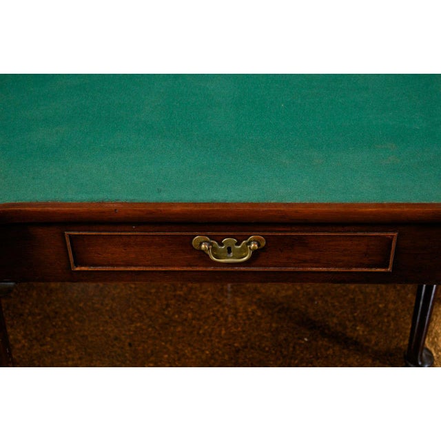 18th Century Georgian Mahogany Game Table For Sale - Image 9 of 9