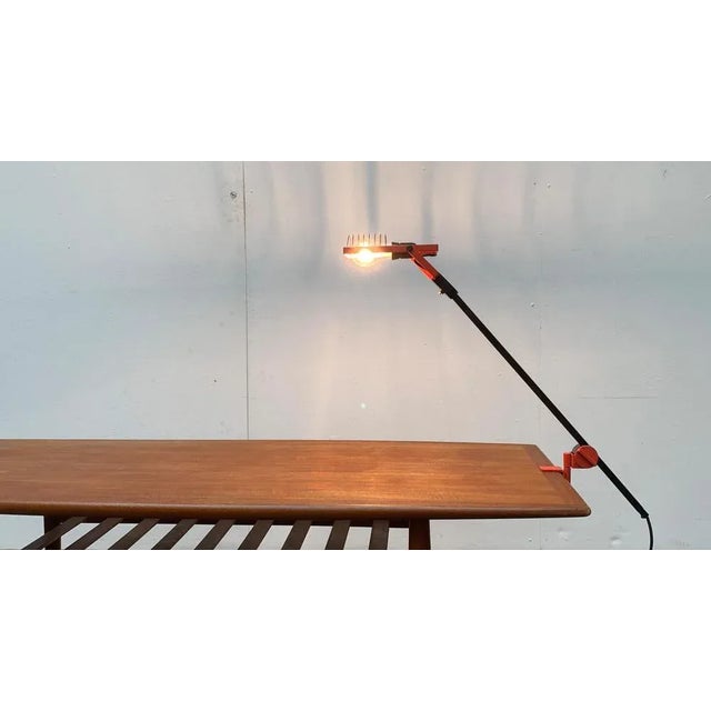 Metal Vintage Italian Sintesi Morsetto Table Lamp by Ernesto Gismondi for Artemide For Sale - Image 7 of 18