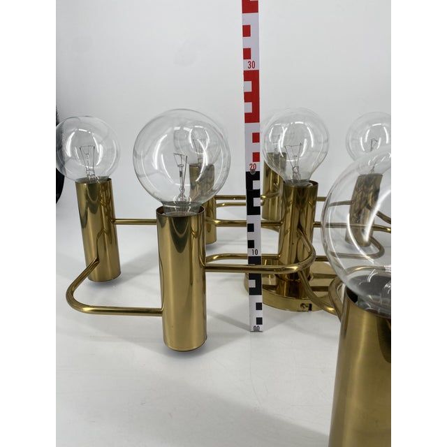 9-Light Ceiling Lamp by Gaetano Sciolari for Leola, Germany, 1980s For Sale - Image 18 of 18