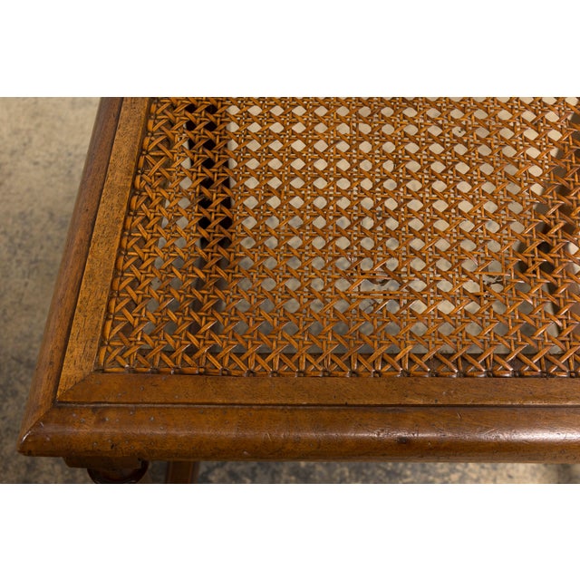 Antique French Henri II Style Walnut Caned Dining Chairs, Set of 8 For Sale - Image 16 of 18