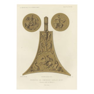 Powder Flask of the Emperor Charles the Fifth, 1851, Paper For Sale