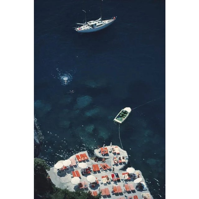 Hotel Il San Pietro 1979 by Slim Aarons Slim Aarons Limited Estate Edition Guests at the Hotel Il San Pietro in Positano,...