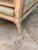 Mid 20th Century Rare Pair Louis XVI French Style Carved Bergere Chairs With Cane Sides For Sale - Image 11 of 16