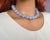 Chalcedony Blue Lace Agate Necklace For Sale - Image 4 of 8