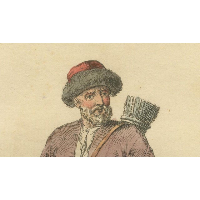 Mid 18th Century Jefferys, Crimean Tartar Archer Costume, 1749, Print For Sale - Image 5 of 11