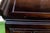 Wood Vintage Chinese Altar Style Rosewood Finish End Table With Shou Emblems For Sale - Image 7 of 8