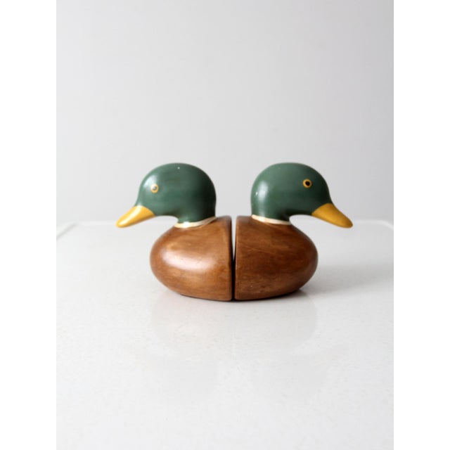 Silver  Duck Bookends *C Wonder* New