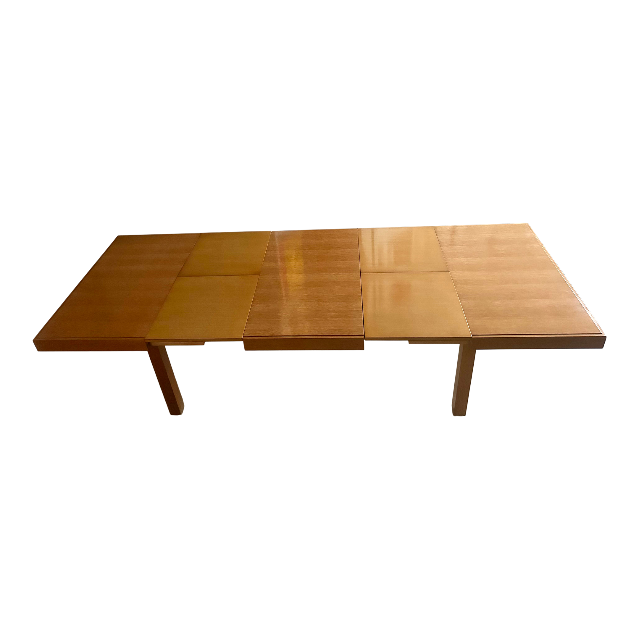Herman Miller 1950年代 ジョージ・ネルソン スクエアテーブル George Nelson 1950s Herman Miller Extension Dining Table | Chairish