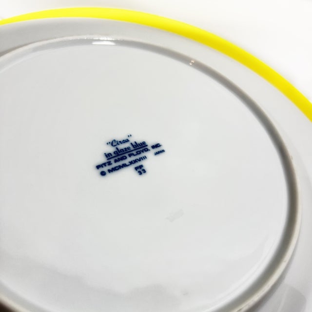 1970s Fitz and Floyd "Circa" Lunch Set- 12 Pieces For Sale In San Antonio - Image 6 of 12