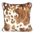 Kravet Double Sided Cowhide Velvet Pillow With Piping For Sale