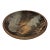Vintage Hand-Turned Wooden Bowl With Aged Patina For Sale