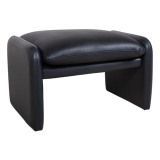Leather Stool from Leolux For Sale