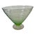 1940s Watermelon Glass Ribbed Bowl For Sale