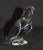 Vintage (1990's) Crystal Parrot made by Baccarat. The Origin is France. The Color is Clear. The Measurements: 1.75"W x...