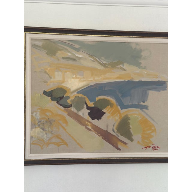 Alex Öberg, Coastal Fragments, 1960s, Oil on Canvas, Framed For Sale - Image 5 of 13