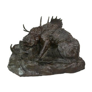 1960s Picking The Bones, Bob Scriver For Sale