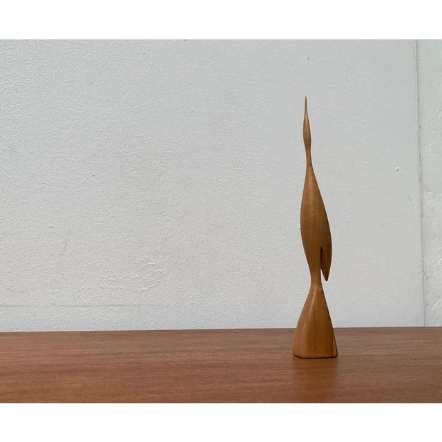 Mid-Century Wooden Deco Bird, 1960s For Sale - Image 6 of 11