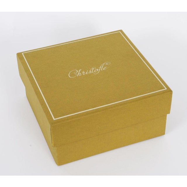 French Silver-Plated Babylone Bowl from Christofle For Sale - Image 12 of 17