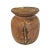 Wood Rustic Wooden Vintage Pot India For Sale - Image 7 of 7